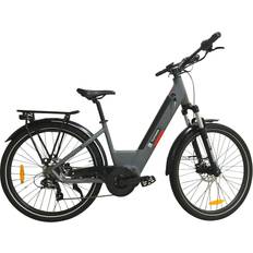 Herren E-Citybikes Telefunken SUV500 27.5" Basaltgrau E-Bike Herrcykel