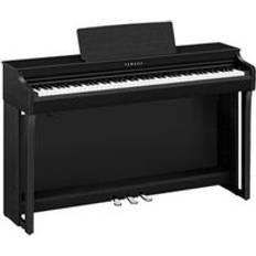 Yamaha Stage- & Digitalpianon Yamaha CLP 825 Digitalpiano Sidenmatt Svart