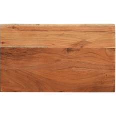 Holz Ablagetische vidaXL Tischplatte 60 x 20 x 3.8 cm Rechteckig Massivholz Ablagetisch