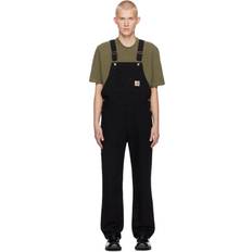 Black Overalls Carhartt WIP Carhartt Work In Progress Black Bib Overalls 8902 Black WAIST 36x30