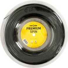 Black Tennis Strings Tennis Point Premium Spin String Reel 220m black