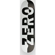Zero Ripped Army 8.25" Skateboard Deck white black/white