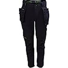 Work Pants Apache Mens Calgary Stretch Work Trousers (Black)
