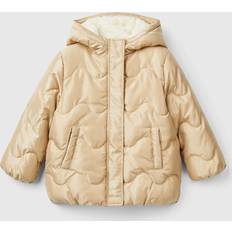 Beige Jackets United Colors of Benetton Shiny Nylon Jacket 3-4 - Beige Kids