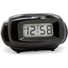 Acctim Aura LCD Alarm Clock Black