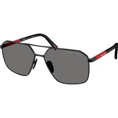 Prada Herre - Polariserte Solbriller Prada Sport Opsa50S Solbriller med Polariserte Linser - Black