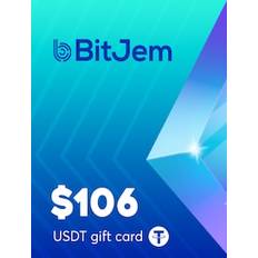 Gavekort Bitjem USDT Gift Card 106 USD BitJem Key