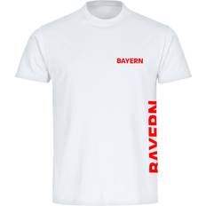 Multifanshop Herren T-Shirt - Bayern - Druck Rot
