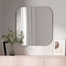 Square Wall Mounted Mirror 70 cm