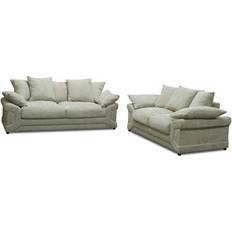 B&Q 3+2 Seater Set Beige Sofa