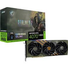 MSI Grafikkarten MSI GeForce RTX 4070 Ti Super 16G Gaming Slim Stalker 2 Edition