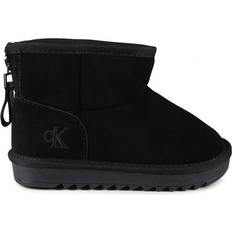 Kids Suede Boots - Black