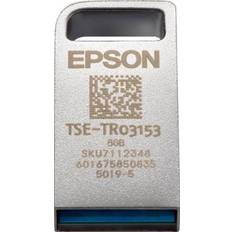 Minneskort & USB-minnen Epson USB-Stick TSE-TR03153 grau 8 GB (8 GB) USB Stick, Grau
