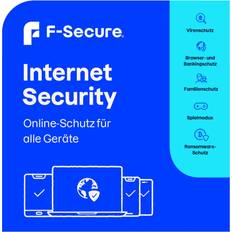 Software de Oficina F-Secure internet security 2024 (ehemals safe) 10 geräte 2 jahre, download