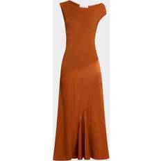 Copper Clothing Derek Lam 10 Crosby Madeline Mixed Media Dress
