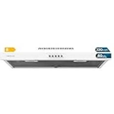 Emhætter Cecotec Dunstabzugshaube 60 cm Bolero Flux CM 602200, Weiß
