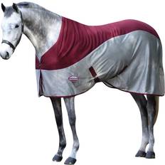 Red Horse Rugs (6' 3" Burgundy/Grey) Weatherbeeta Micro-Air Standard Neck Cooler Rug