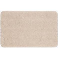 Beige Skridsikre bademåtter KM Home Bademåtte Plain Natur 67X110