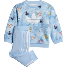 18-24M Autres Ensembles Adidas Infants X Disney Graphic Crew Set - Clear Sky/Multicolor (JP2579)