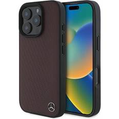 MB Wood Imitation Leather Case for iPhone 16 Pro 