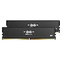 Silicon Power Value SP032GXLWU64AFDJAD DDR5 32 GB (2 x 16 GB) 6400 MHz (PC5-51200) 288-stifts CL32 1,4 V UDIMM RAM-minne med kylfläns