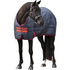 Horseware Mio Insulator Stable Rug - Navy/Red/Red