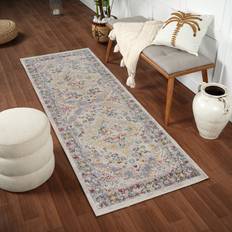 Divena Teppich in Taupe/Creme