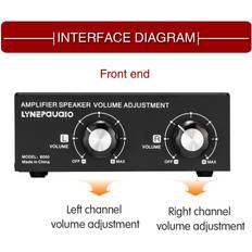 Tomtop Jms 150W 14AWG Desktop Passive Speaker Volume Control Box