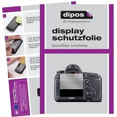 Dipos 6x Schutzfolie Crystalclear Displayschutzfolie Canon EOS 5D Mark IV