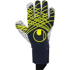 Blue Goalkeeper Gloves Uhlsport Prediction Supergrip+ Finger Surround Gloves