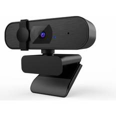 USB Webcam 1080P Full HD 30fps med mikrofon roterbar 360grader 2MP auto focus