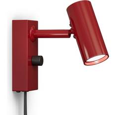 Belid Wall Lamps Belid Cato Lamp Glossy Ruby Red Matte Black Wall light