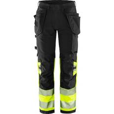 Fristads Arbejdsbukser Fristads Green Håndværkerbukser Klasse 1 - Hi-vis Gul/Sort