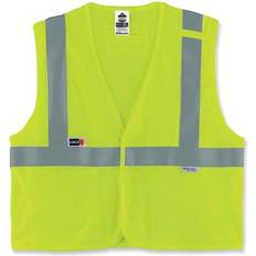 Work Vests Ergodyne GloWear 8260FRHL Class FR Modacrylic Vest, Lime