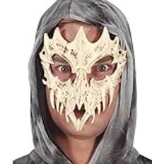 Unisex Heltäckande masker Halvmask för drakeskelett