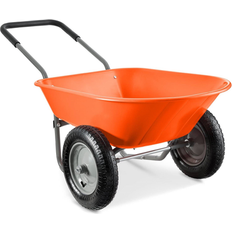 Wheelbarrows Bed Bath & Beyond Heavy Duty 2-Wheel Wheelbarrow 36 L x 25 W x 20 H