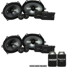 Boat & Car Speakers Kicker CSS68 6 x 8 Inch System