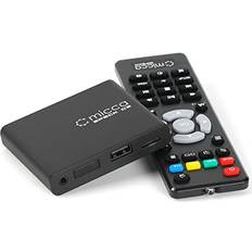 Media Players Micca Speck G3 2K Quad-HD Digital Media Player for USB Drives and MicroSD Cards, Digital Signage, H.265/HEVC H.264/AVC MP4 MKV Videos MP3 Music JPG Photos, 4K HDMI, Analog AV, Auto Play and Resume