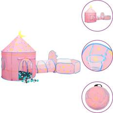 Play Tent vidaXL (multicolour 1) Children Play Tent with 250 Balls Play House Game Tent Multi Colours