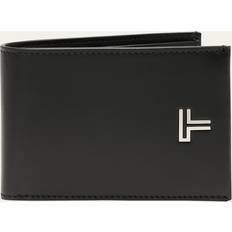 Tumi Double Billfold Wallet - Black Pebbled