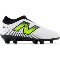 New Balance Football Shoes Children's Shoes New Balance Tekela Magique JNR FG V4+ Soccer Shoes - White/Yellow/Black/Pink