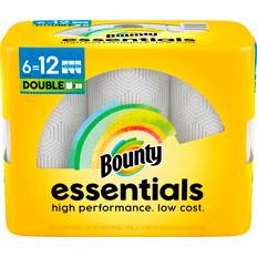 Toilet & Household Papers Bounty Select-A-Size Paper Towels 6 Double Rolls 108 Sheets Per Roll