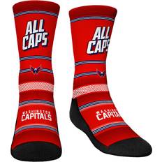 Rock Em Socks Youth Rock Em Socks Washington Capitals Team Slogan Crew Socks