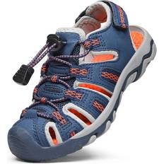 Sandals Dream Pairs Kids Summer Athletic Sandals - Navy Light Grey Orange