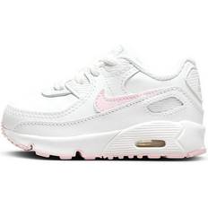 Premiers Pas Nike Air Max 90 LTR TD - White/Pink Foam