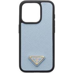 Saffiano leather cover for iPhone 15 Pro