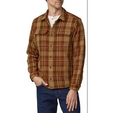 Herr - Tyg Skjortor Patagonia Fjord Loft Shirt Forested - Nest Brown