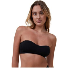 Seamless Bras Cotton On Seamless Sweetheart Padded Bandeau - Black