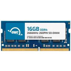 Owc 16gb ddr4 2666mhz 2rx8 non-ecc sodimm 260pin memory ram