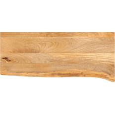 Møbler vidaXL Bordplade 90 x 20 x 3.8 cm Naturlig Kant Massivt Mangotræ Bord